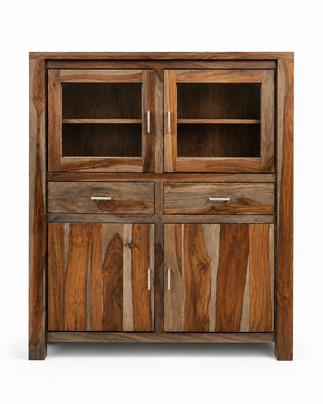 Buffet-Vaisselier en Bois de rose Massif