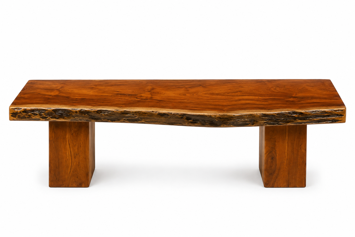 Banc en bois de rose massif