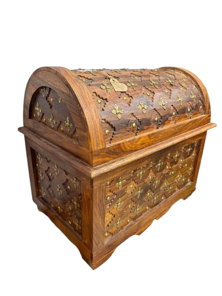 Coffre bois de rose