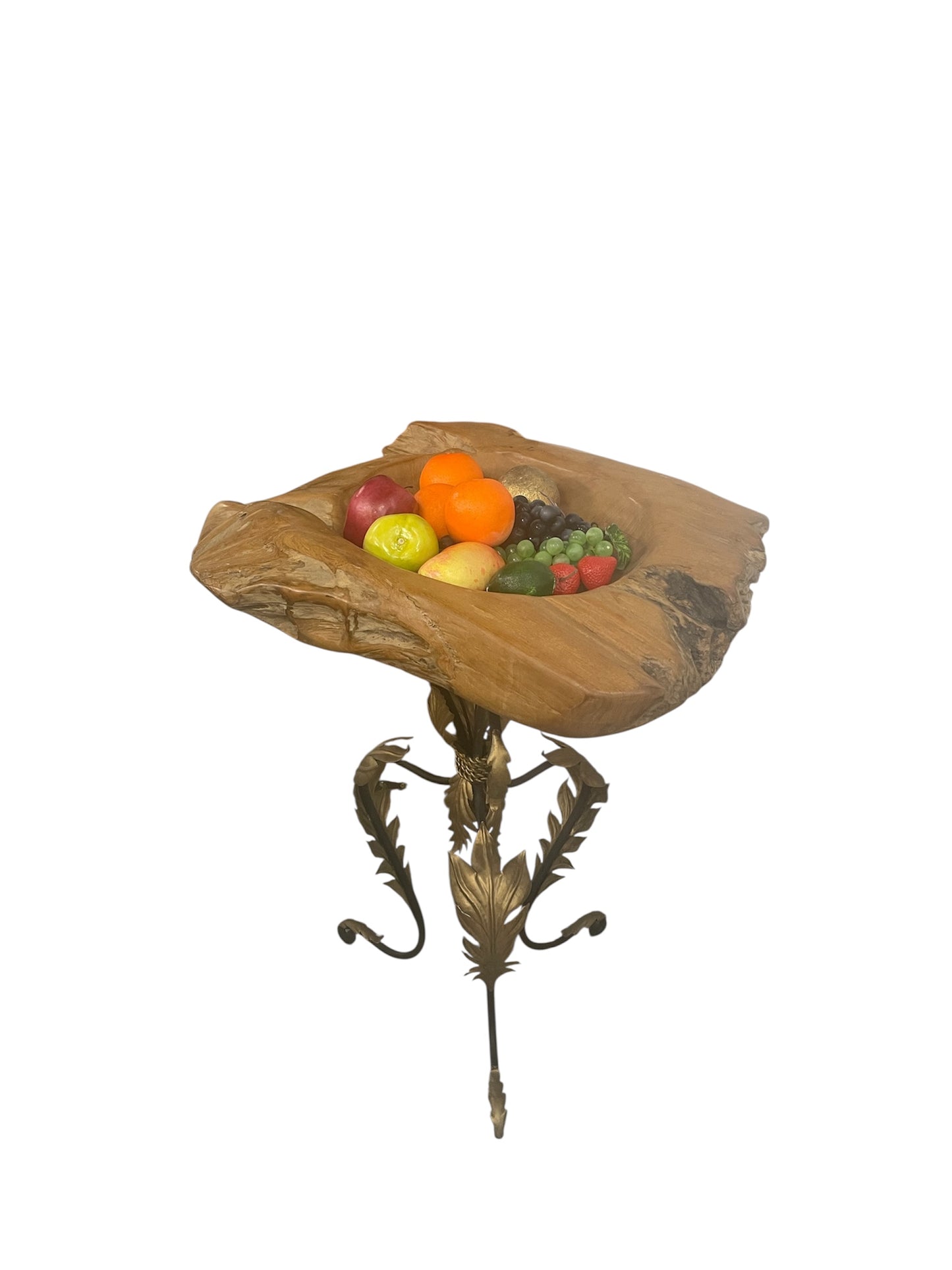 Table d'appoint teck