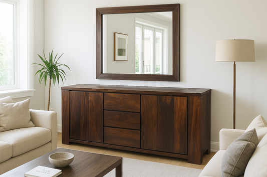 Buffet  bois de rose massif