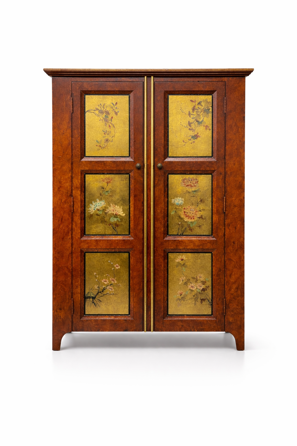 Armoire à panneaux peints