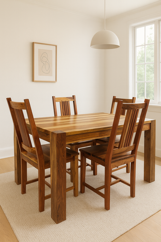 Ensemble table à diner et chaises