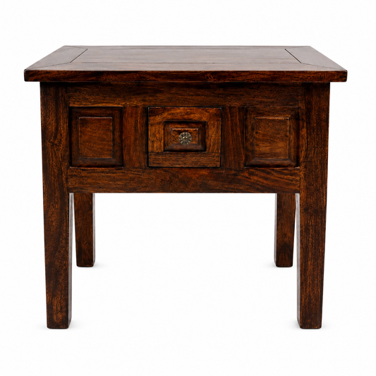 Table d’appoint ou de chevet en acacia massif