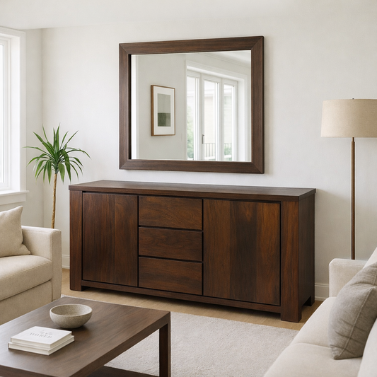 Buffet  bois de rose massif