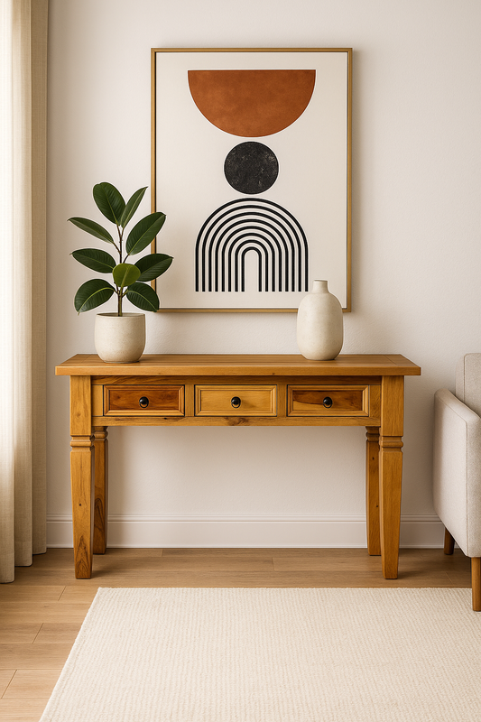 Console bois de rose