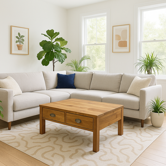 Table de salon bois de rose