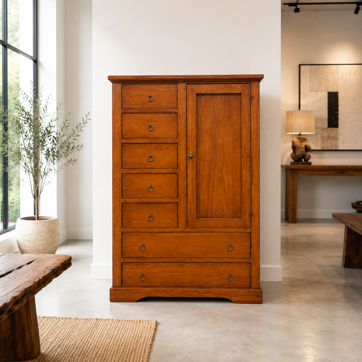 Commode en bois de Teck