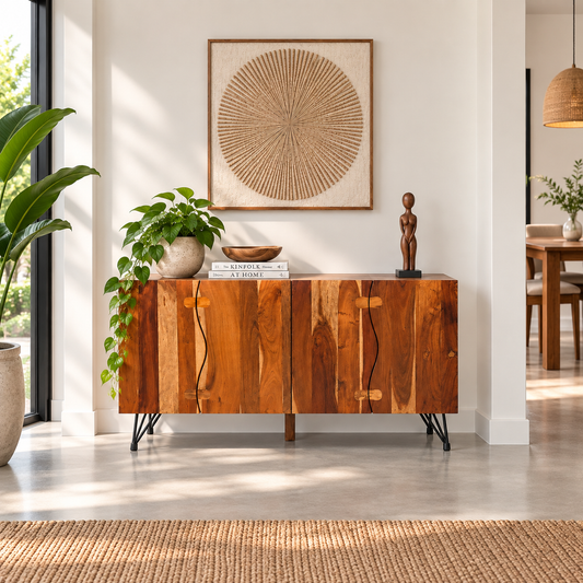 Buffet en bois de rose