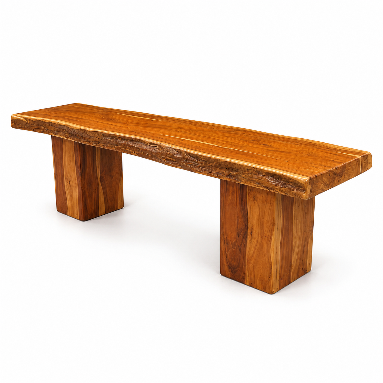 Banc en bois de rose massif