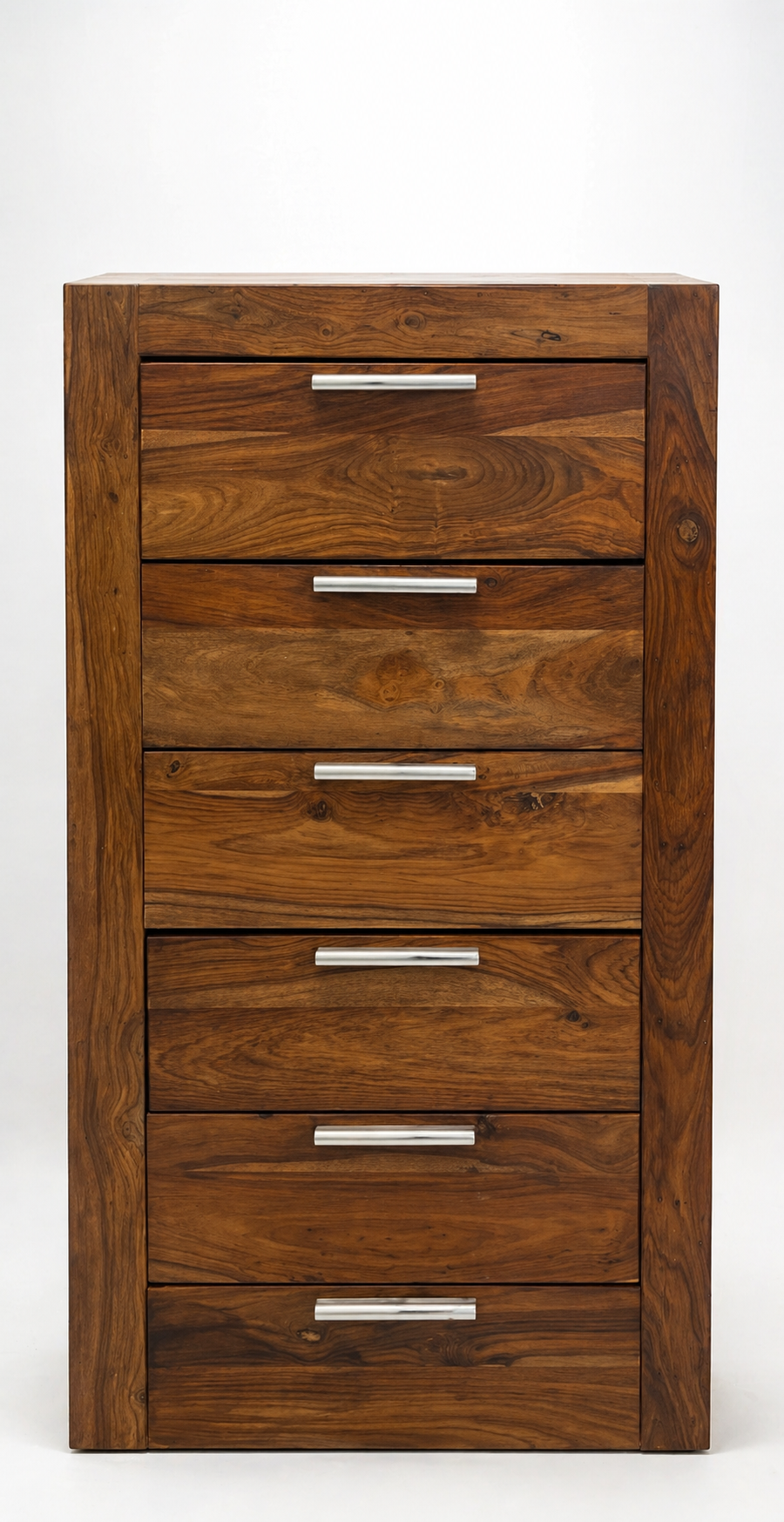 Commode 6 tiroirs en bois de rose massif – Inde