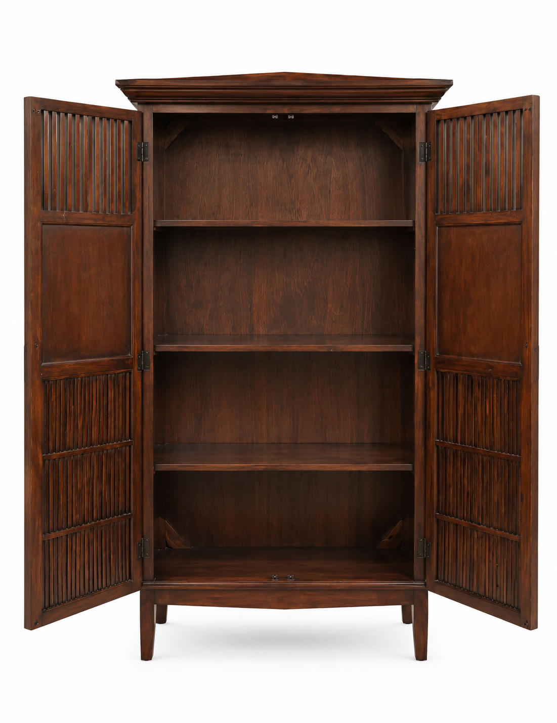 Armoire en teck et bambou