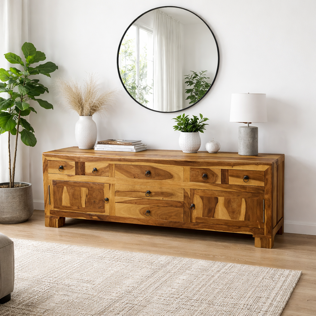 Buffet/Meuble tv bois de rose