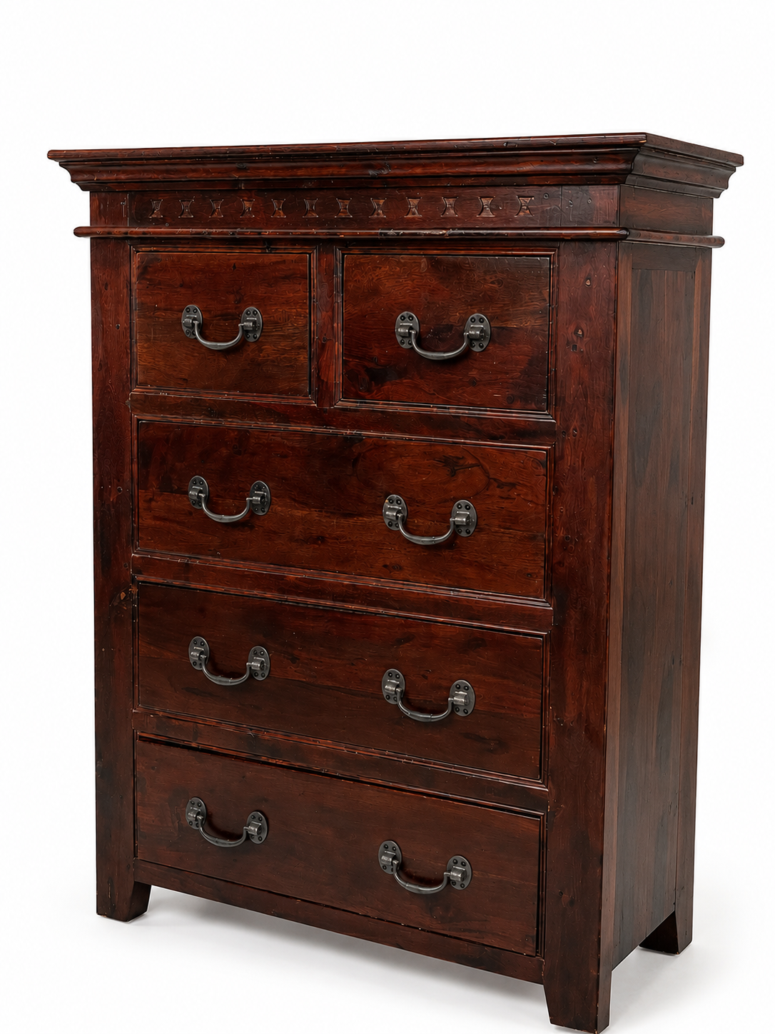 Ensemble de chambre à coucher Queen en bois d’acacia massif