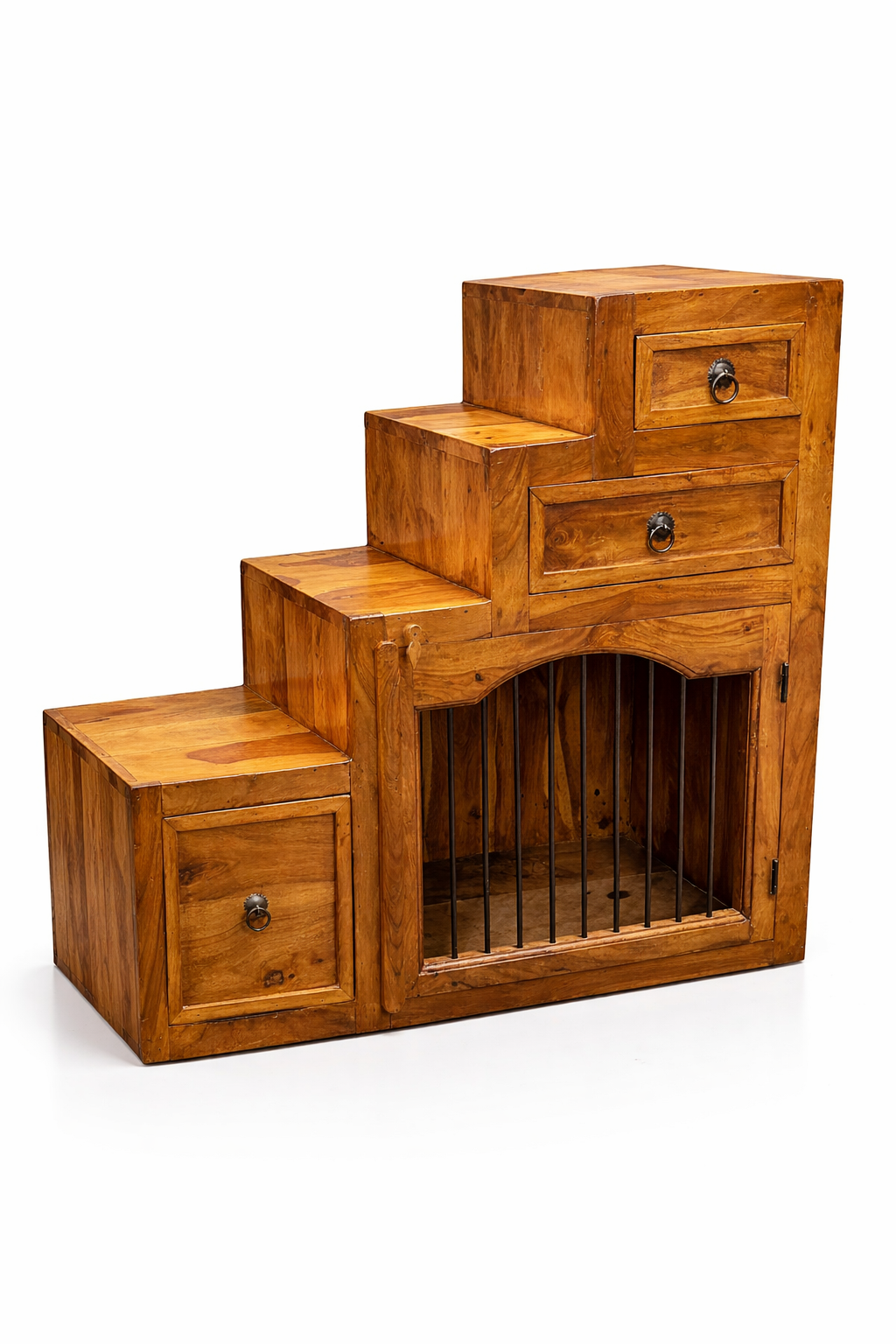 Meuble escalier en bois de rose — Inde