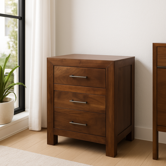 Table de chevet bois de rose