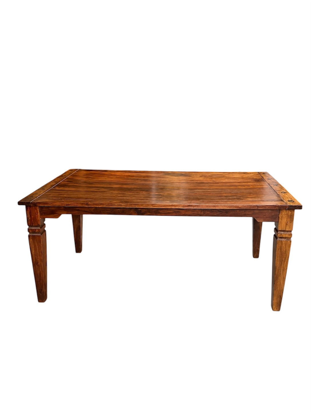 Table à manger en bois de rose massif