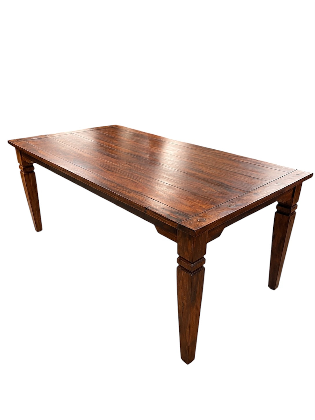 Table à manger en bois de rose massif