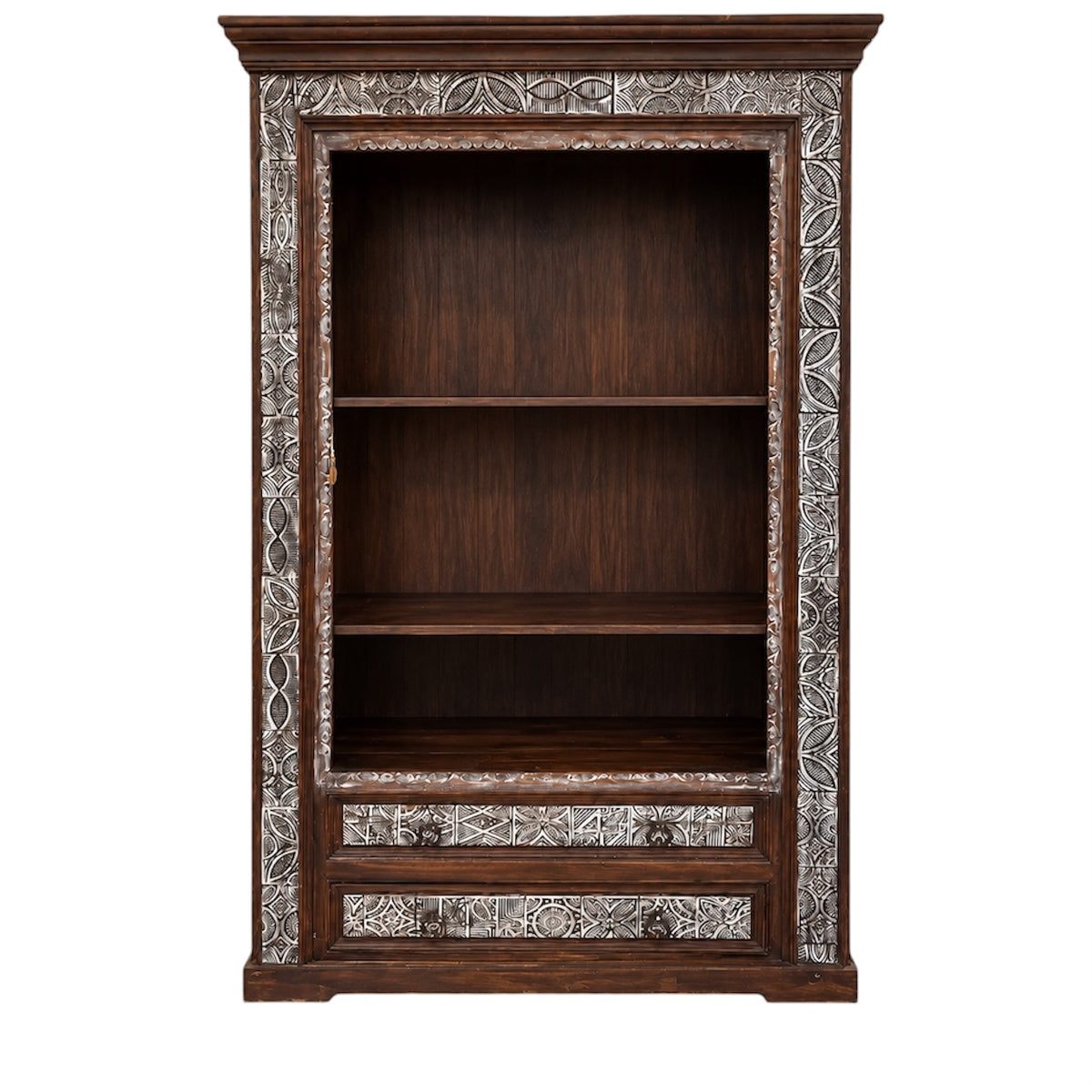 Meuble bar en bois d'acacia