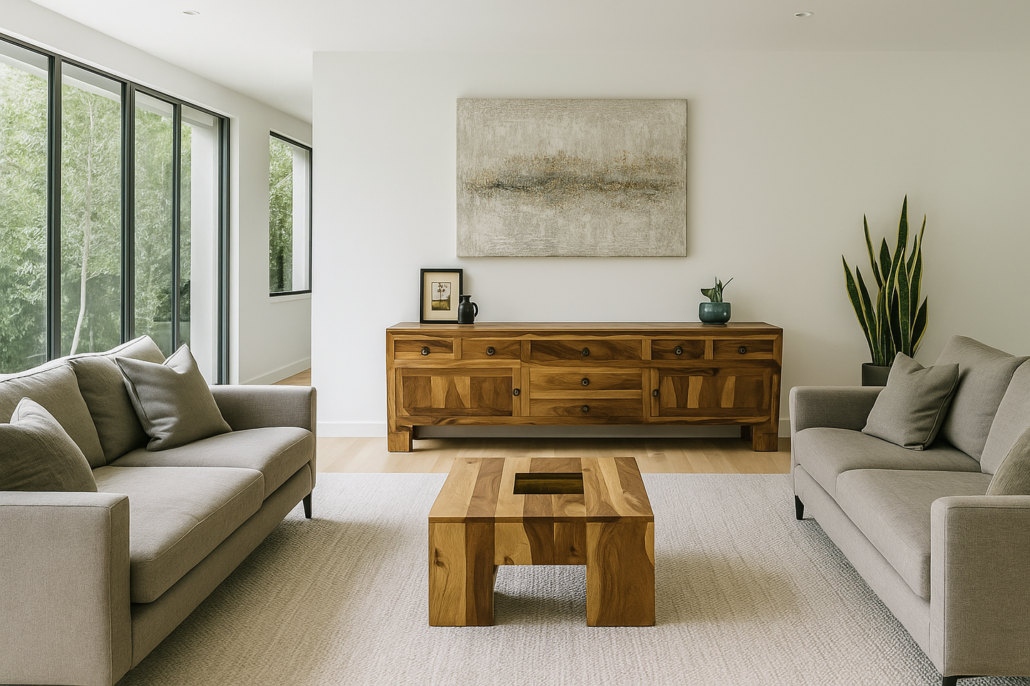 Buffet/Meuble tv bois de rose