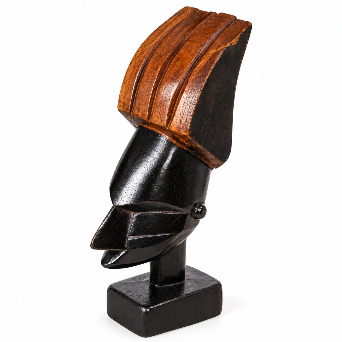 Sculpture africaine en bois sculpté – Ligbi-Ghana